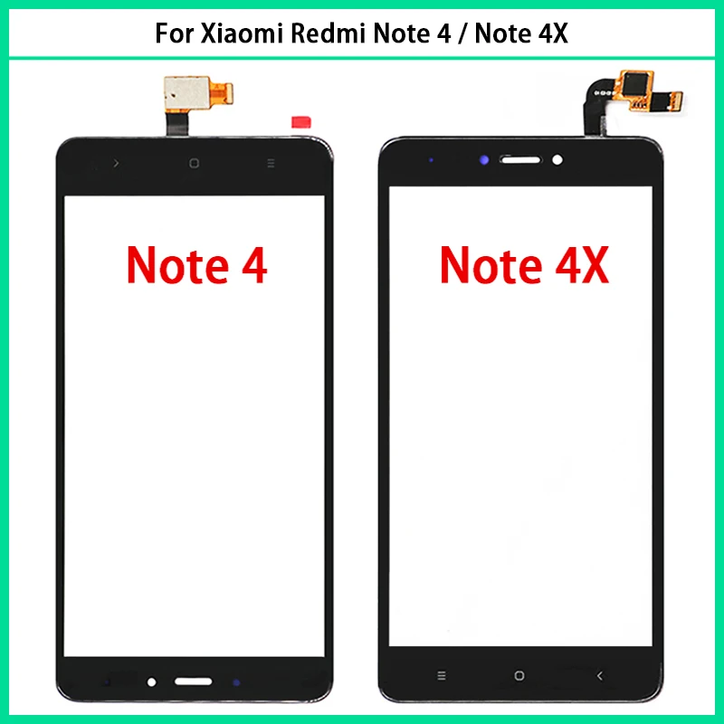 Новый сенсорный экран Note4 для Xiaomi Redmi Note 4X панель дигитайзер сенсор 4 ЖК-дисплей