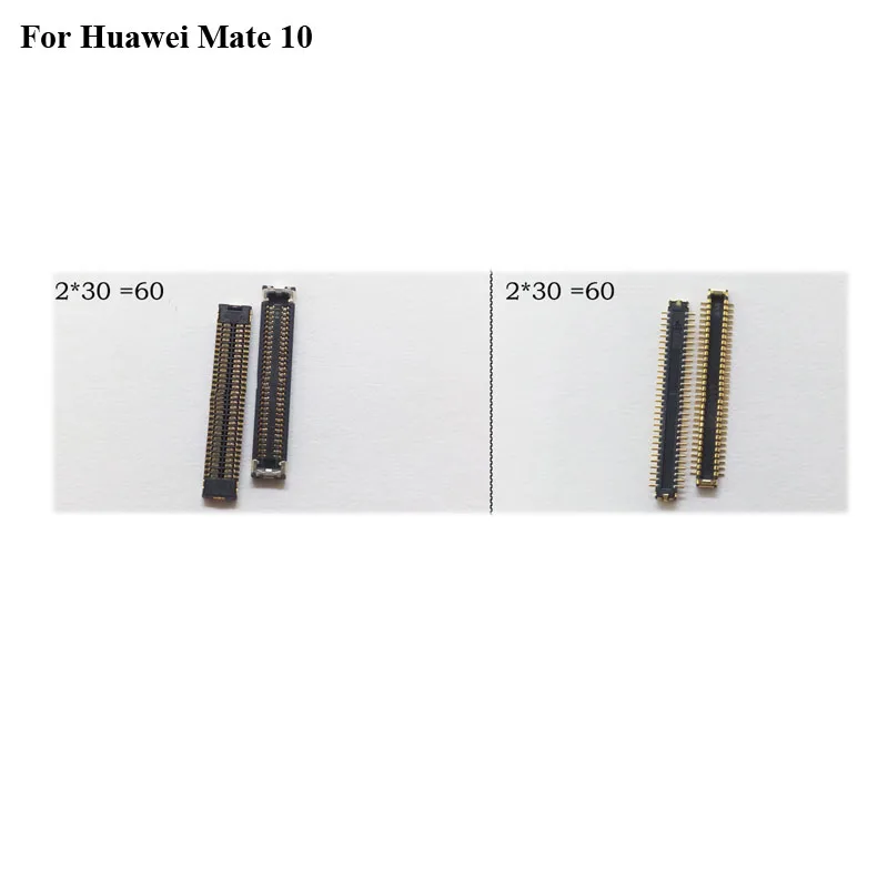 2 шт. разъем для док-станции Порт зарядки Micro USB FPC Разъем Huawei mate 10 логика на