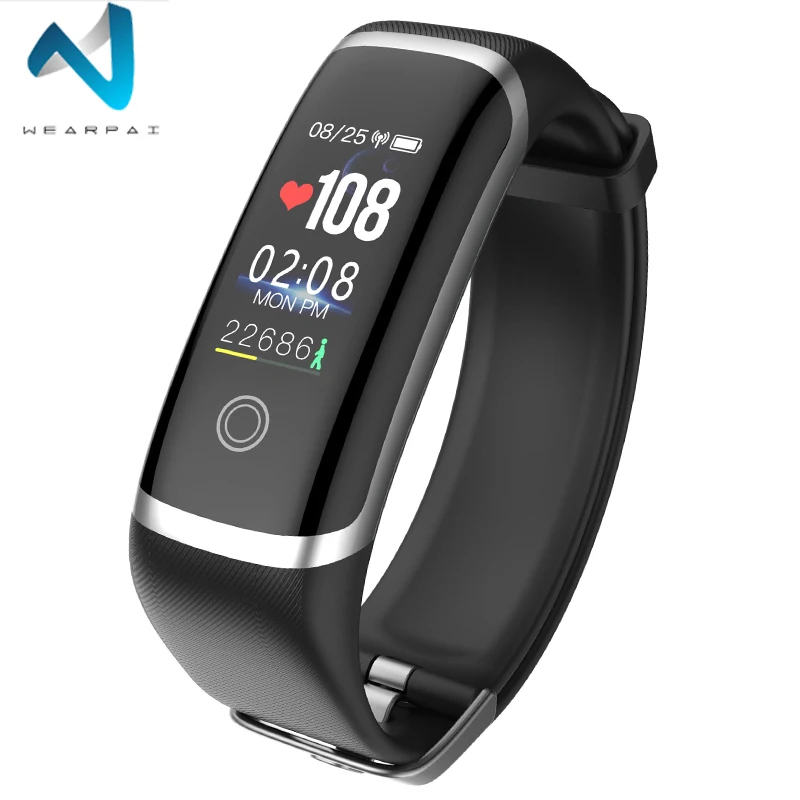 Wearpai Bluetooth P67 умный Браслет кровяное Кислородное давление монитор сердечного