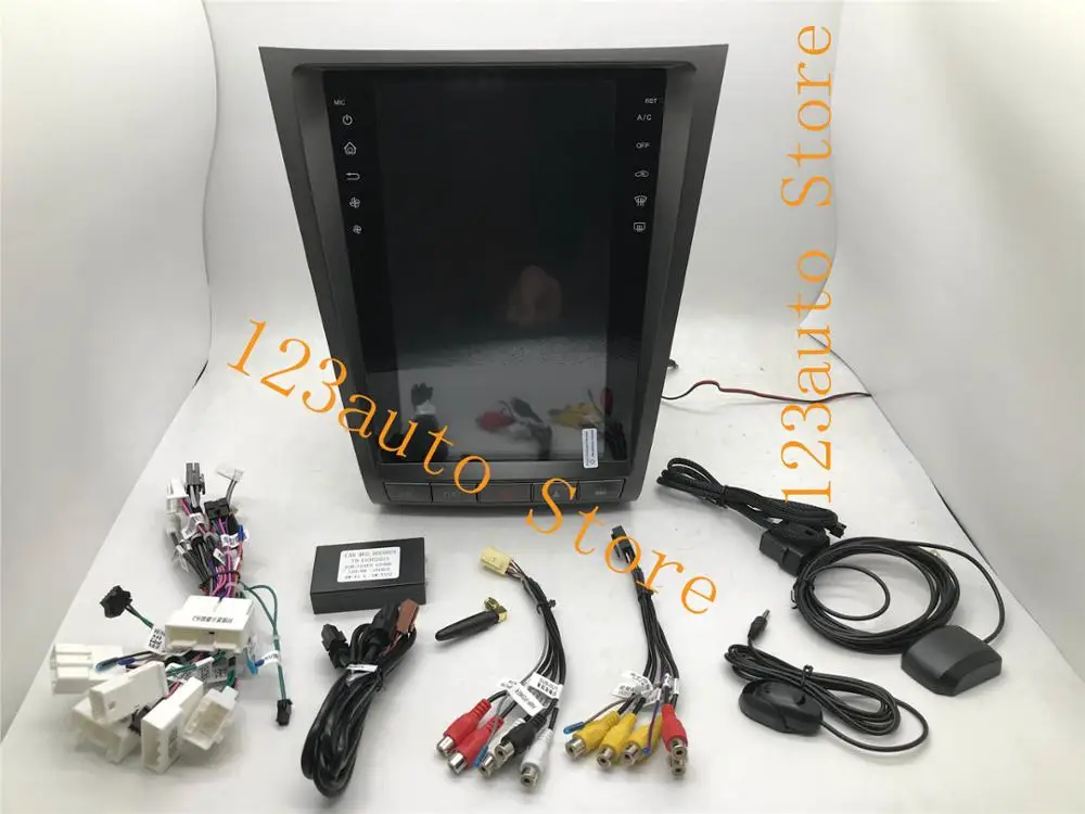 12 1 ''вертикальный Tesla стиль Android 9 0 Авто DVD GPS плеер для lexus GS GS300 GS350 GS450 GS460 2004 2011 IPS