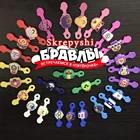 100 шт., скребок Skrepyshi, зажим для волос Браво-Браво, Браво-брал от Magnet, новинка 2021, детское кольцо Skrepyshi3