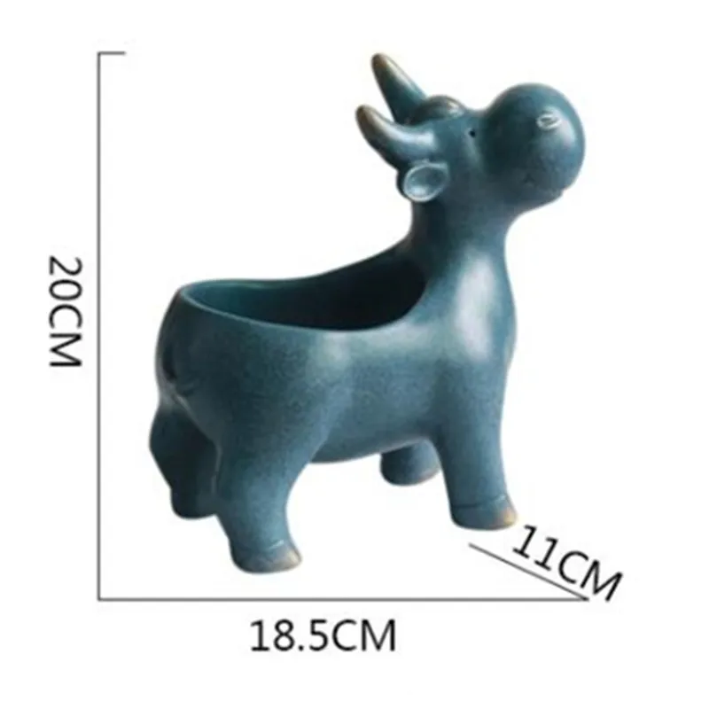 

Nordic Animal Storage Personality Decoration Entryway Key Case Desktop Coffee Table Dried Fruit Tray Art Decor X4877