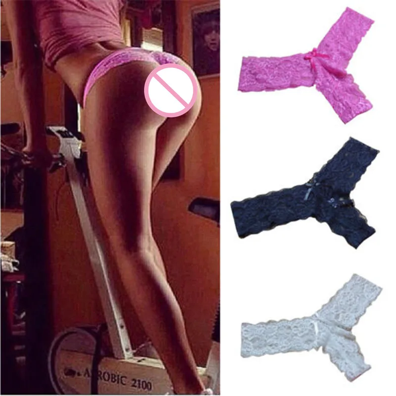 Женское нижнее белье G String кружевное женское Бесшовное прозрачное однотонное с