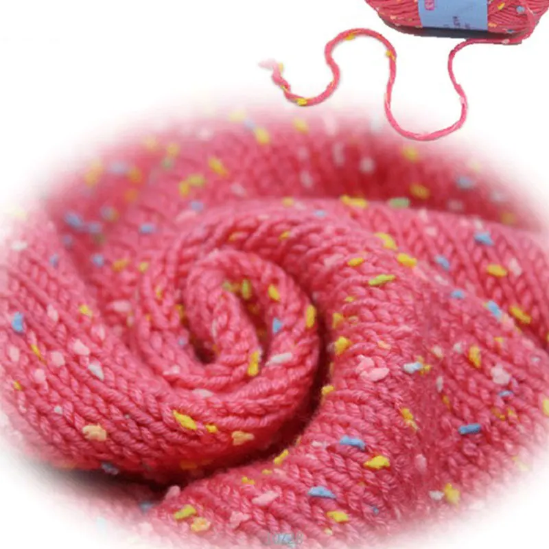 50 г детская яркая Эко-окрашенная искусственная шерстяная нить