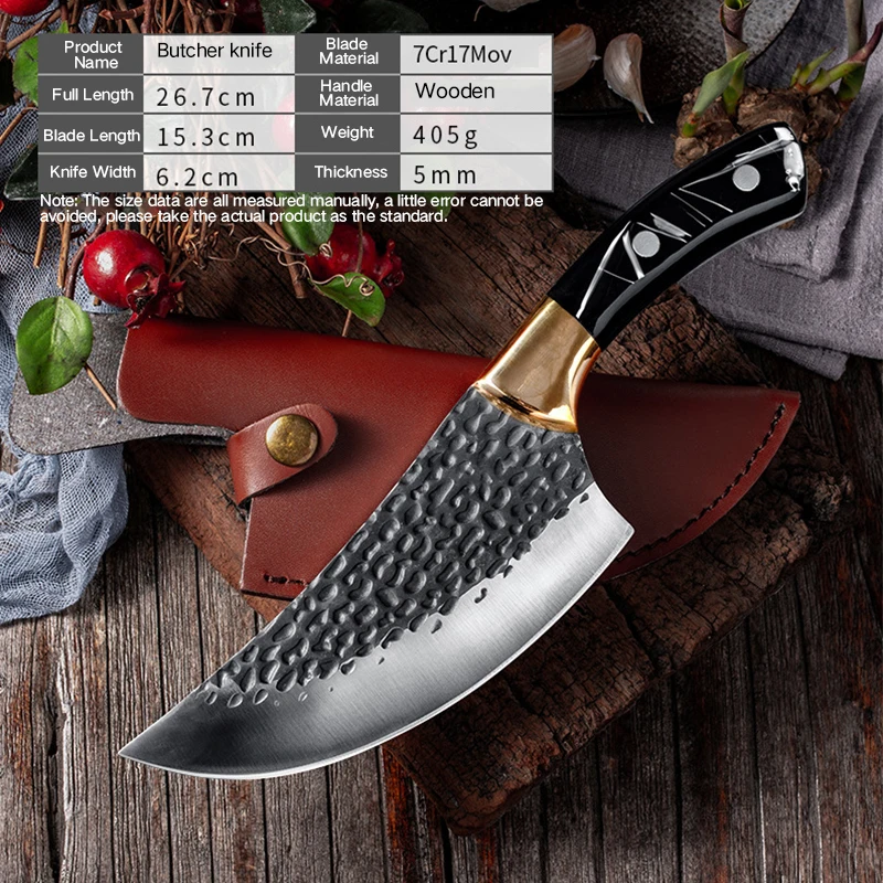 Новый 6-дюймовый нож обвалочный Ножи мясника шкуры убийства свинья нержавеющая