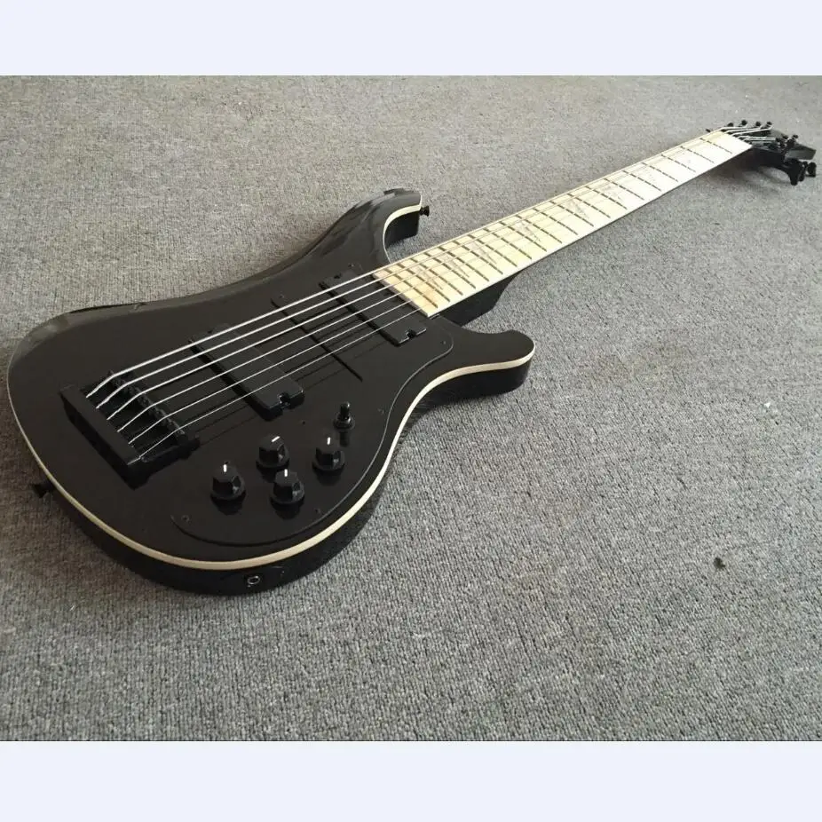 Rickenback custom 6 струн 4003 бас гитара черный Рикен Бесплатная доставка fireglo бас|Гитары| |