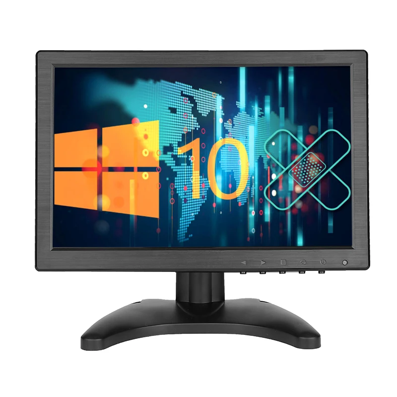 10 1 дюймовый портативный монитор 1280x800 HD LCD с мультиинтерфейсом AV BNC VGA HDMI USB вход |