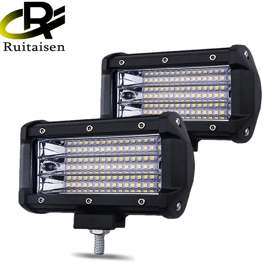 

Ruitaisen Car Light Assembly Led Fog Lights for Cars 5inch 4Rows 135W Work Light Led Bar For Offroad 4x4 Trucks ATV SUV 12V 24V