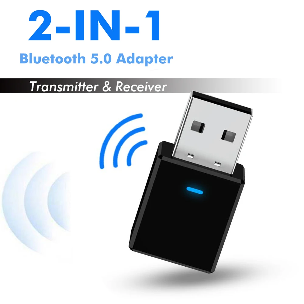Bluetooth 5 0 приемник передатчик мини стерео AUX RCA USB 3 мм разъем аудио Adatper для ТВ PC