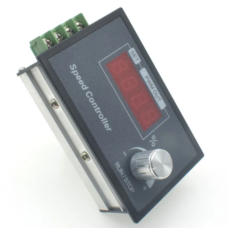 Industrial Grade Digital Display 0~100% Adjustable DC 6-60V 30A Motor Speed Controller PWM 12V 24V 48V Frequency | Обустройство дома