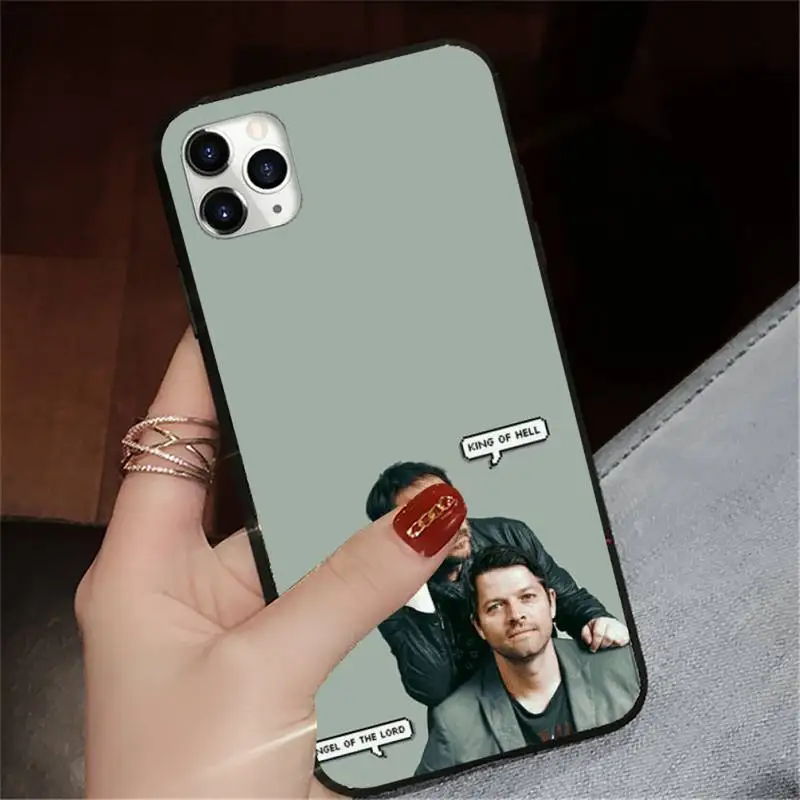 

SAM DEAN CASTIEL WINCHESTER Phone Case for iPhone 11 12 pro XS MAX 8 7 6 6S Plus X 5S SE 2020 XR