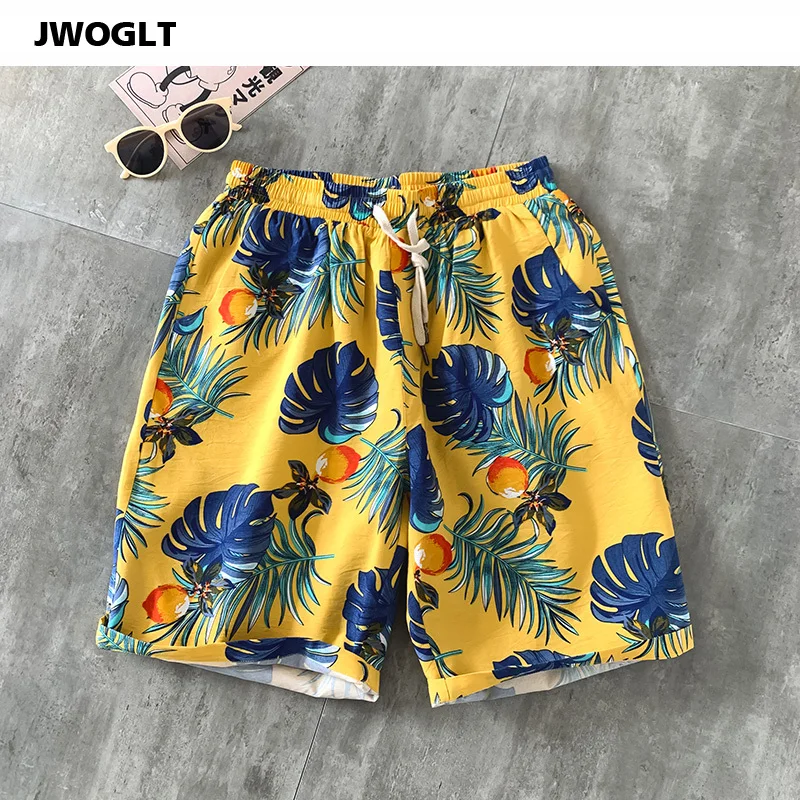 Прямая поставка летние мужские шорты с завязкой на талии Модные свободные