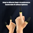 Мобильный телефон для игр Flydigi, защита от пота, перчатки до кончиков пальцев, Нескользящие рукава для сенсорного экрана