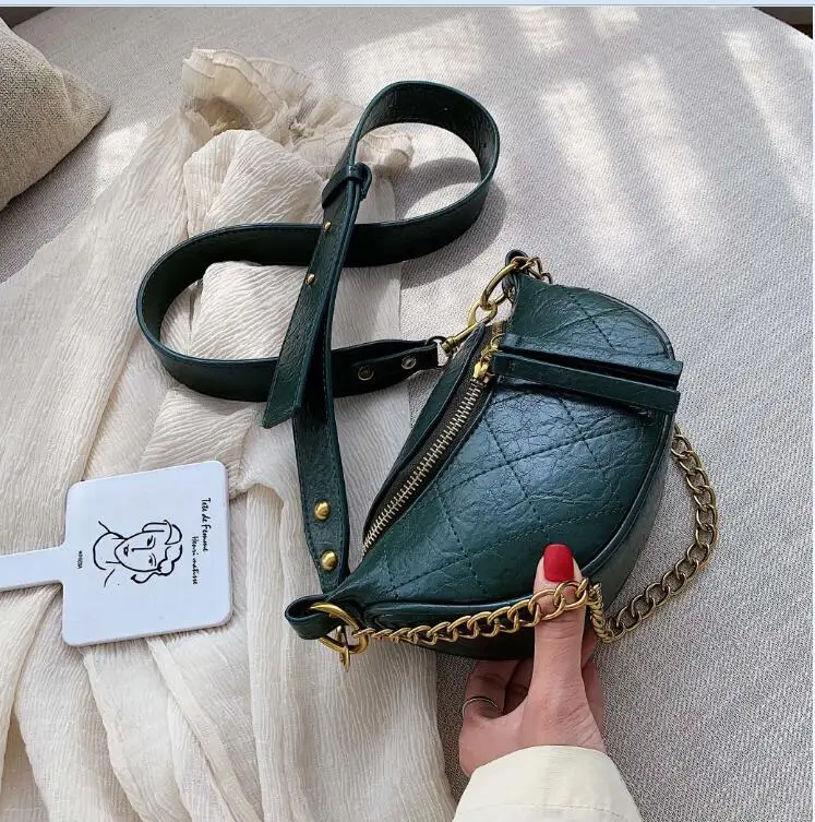 big green bolsa feminina Женская модная нагрудная сумка Роскошные сумки женские сумки дизайнерские кожаные сумки через плечо - Цвет: big green
