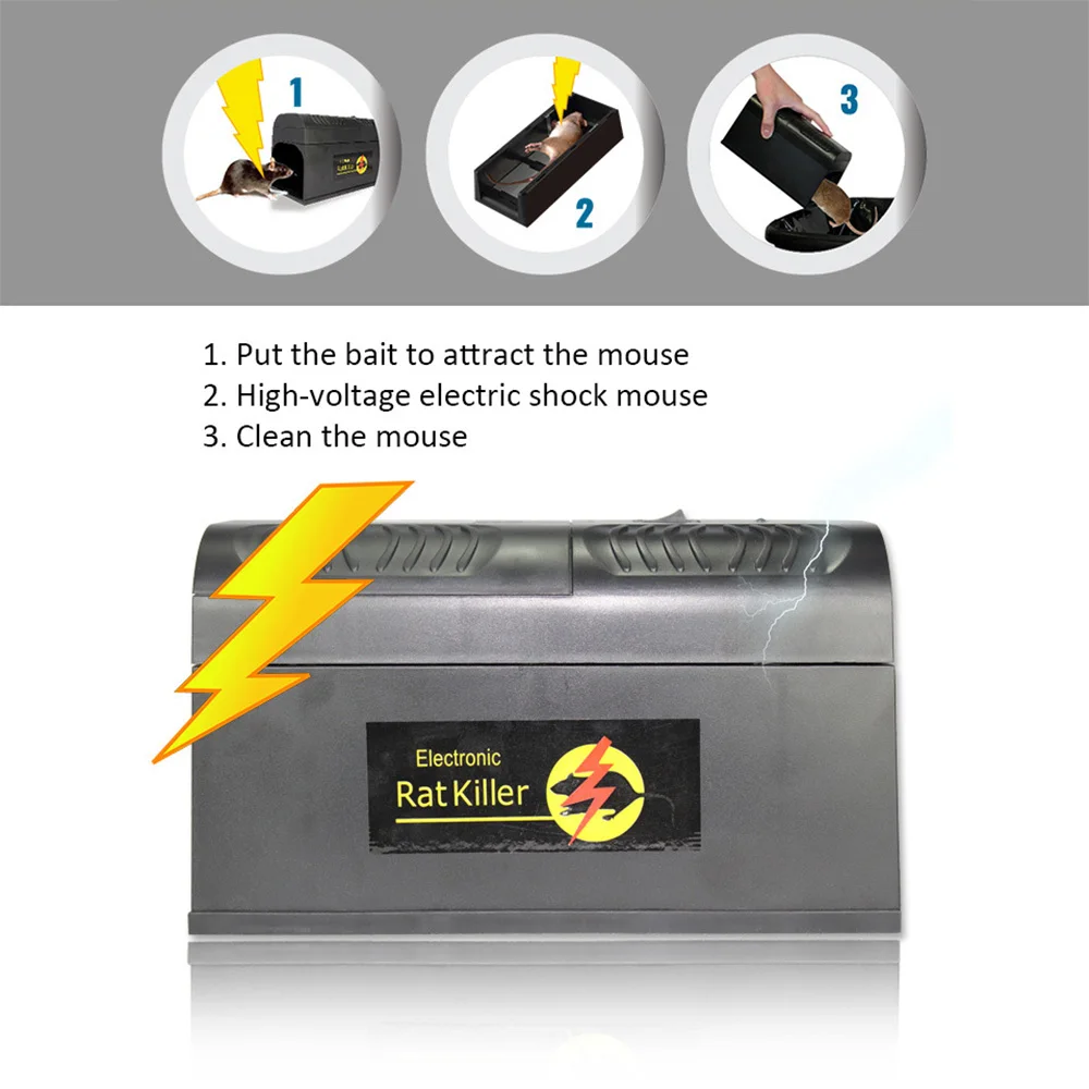 Крышка для мыши и электрическая ловушка грызунов Отпугиватель клетки