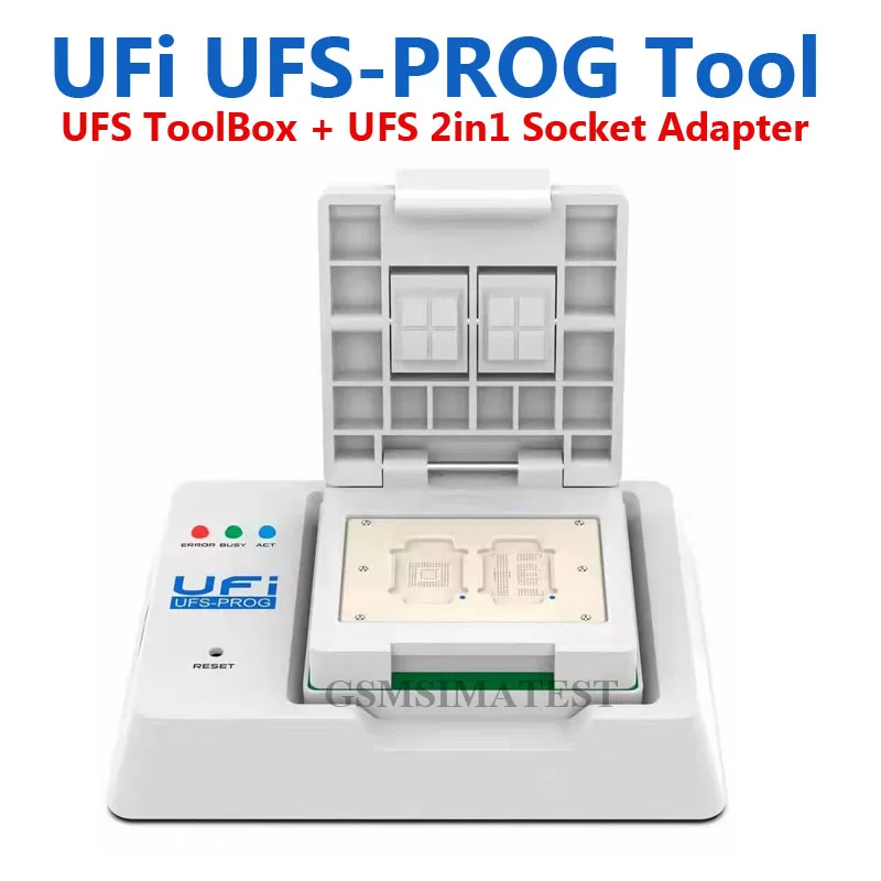 2022 UFI UFS PROG UFS-Prog ToolBox ( UFS-153 UFS-254 ) 2in1 Socket Adapter with ufi box | Мобильные телефоны и аксессуары
