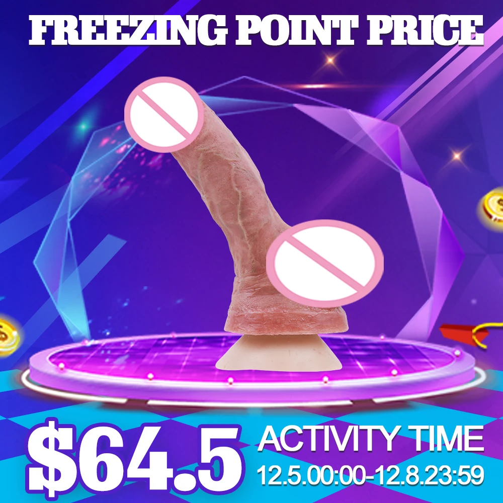 Eyung игрушка для взрослых женщин реалистик фаллоимитатор силиконовый секс