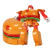 new transformed toy hamburger fries ice cream creative puzzle food robot king kong educational toys boy gift