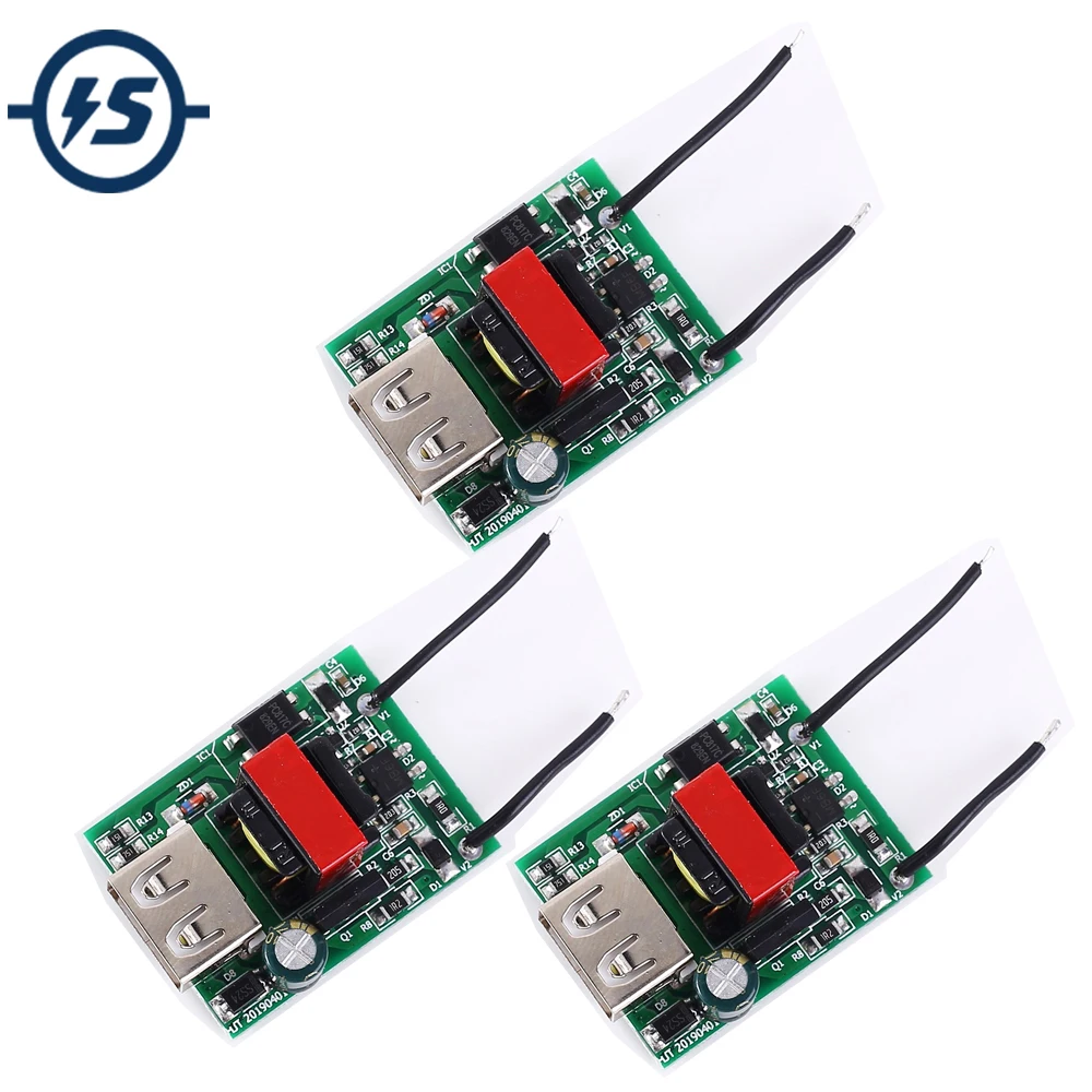 3 шт. 12 В 24 36 48 72 в 5 1 А USB понижающий источник питания преобразователь