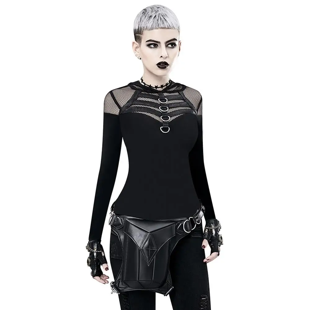 Модная Готическая сумка в стиле стимпанк с черепами ретро рок мужская и женская