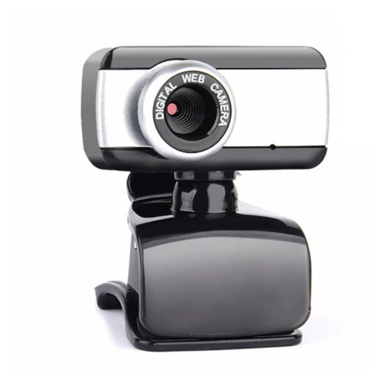 HD 480P Webcam PC Computer Camera for Skype Live Class Conference with Built-in Microphone USB Video Camera Widescreen Video