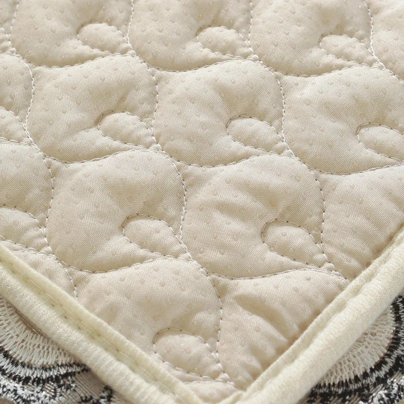 Европейский однотонный толстый плюшевый универсальный чехол для дивана в