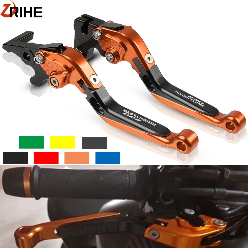 

Motorcycle CNC brake handle Adjustable Clutch Brake Levers Handle FOR 990 Adventure 2006 2007 2008 2009 2010 2011 2012 2013