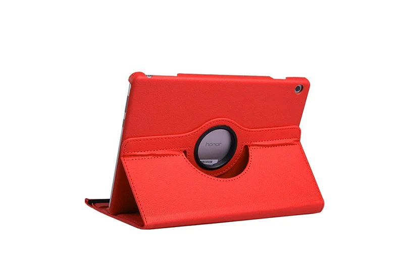 Вращающийся на 360 чехол для huawei MediaPad T3 10 9,6 ''/Honor Play Pad 2 9,6 чехол для планшета кожаный чехол-книжка с ручкой+ пленка