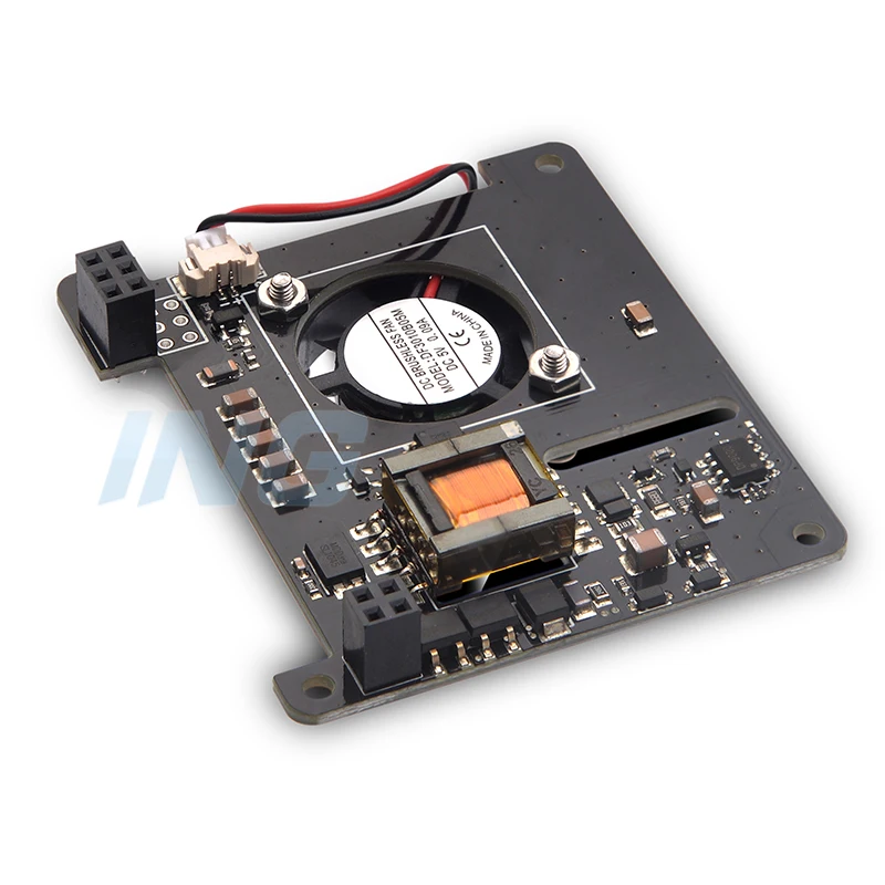 POE HAT для Raspberry Pi соответствует стандарту IEEE802.3af выход 5 В 2 4 А и вентилятор