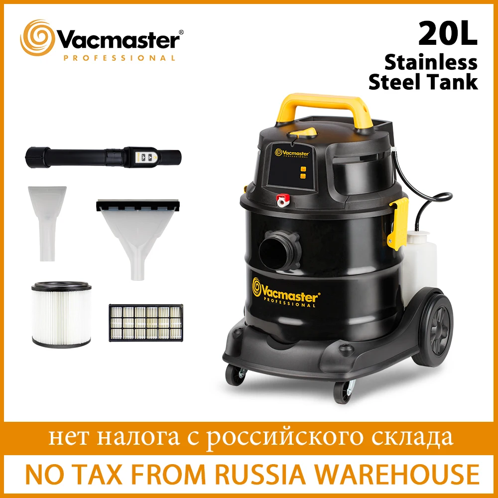 

Vacmaster Vacuum Cleaner 20L, Powerful Wet Dry Vacuums for Workshop Garage, Carpet Vacuum Cleaner, Stainless Steel Tank