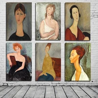 amedeo modigliani best canvas painting print living room home decoration artwork modern wall art oil painting posters pictures