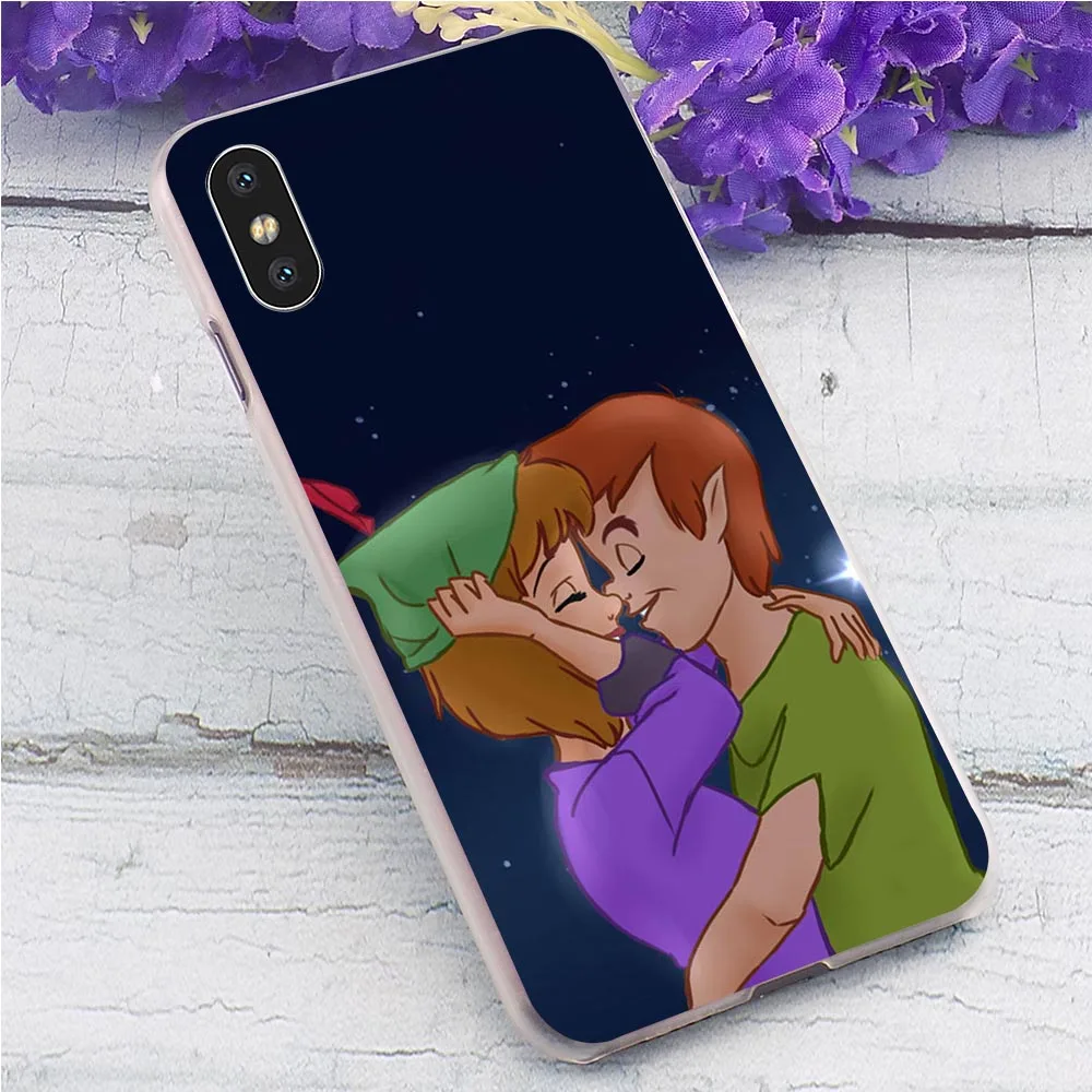 Защитный чехол для телефона Питера Пэна Венди Тинкербелл iPhone 7 5 5S SE 6 6S/6 6S Plus 8/7 8 X XS