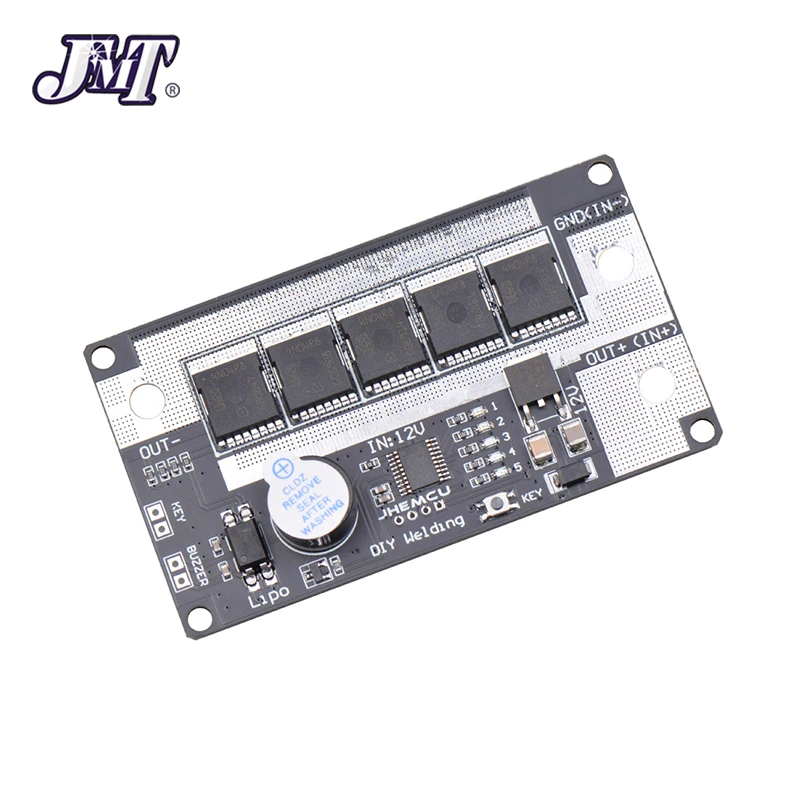 

JMT Battery Spot Welding Board Handheld Spot Welder PCB Circuit Board 8 Tube High Current for DIY Portable 12V Battery