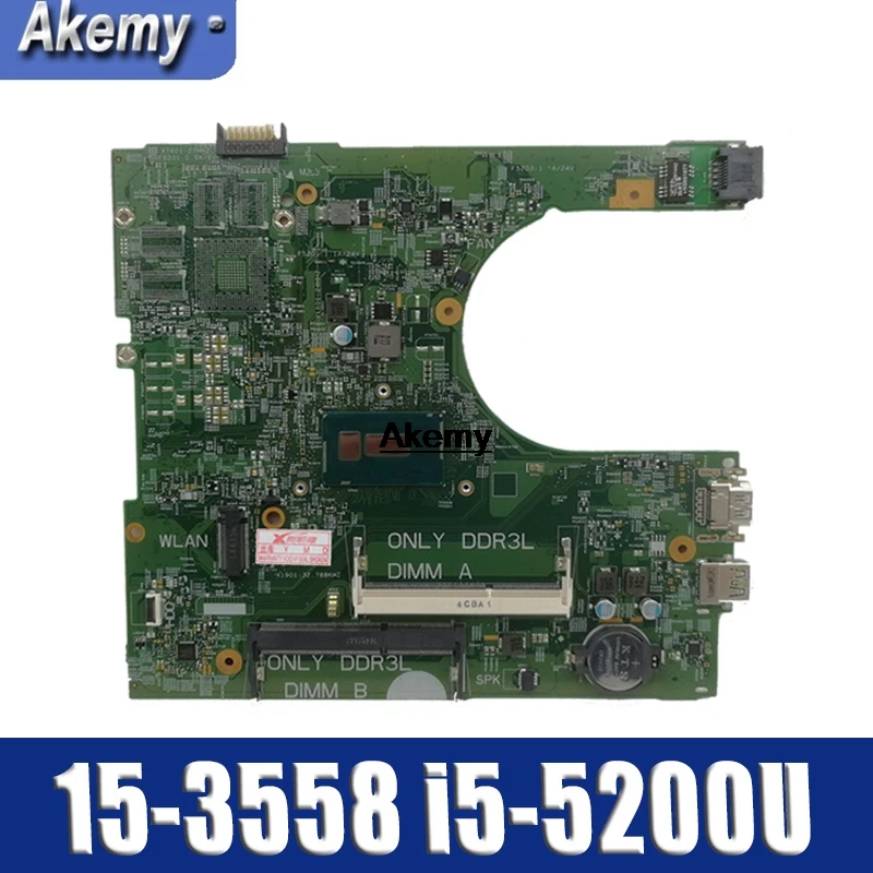 

Для For DELL INSPIRON 15 3558 материнская плата портативного компьютера с i5-5200U CN-0MHDT2 0MHDT2 MHDT2 ПРБ: 1XVKN мб 100% тестирование Быстрая доставка