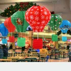 Лидер продаж, 30 см Рождественский подарок, воздушный шар, бумажный фонарь, свадебный фонарь, праздник, детская спальня, подвесное украшение на день рождения