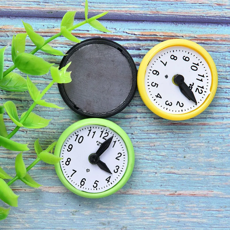 5 шт. доска для сообщений магнитная наклейка ручные часы в форме холодильника