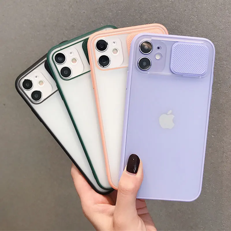 Противоударный чехол для iPhone 11 Pro X SE 2020 XR силиконовый 7 8 Xs прозрачный матовый с