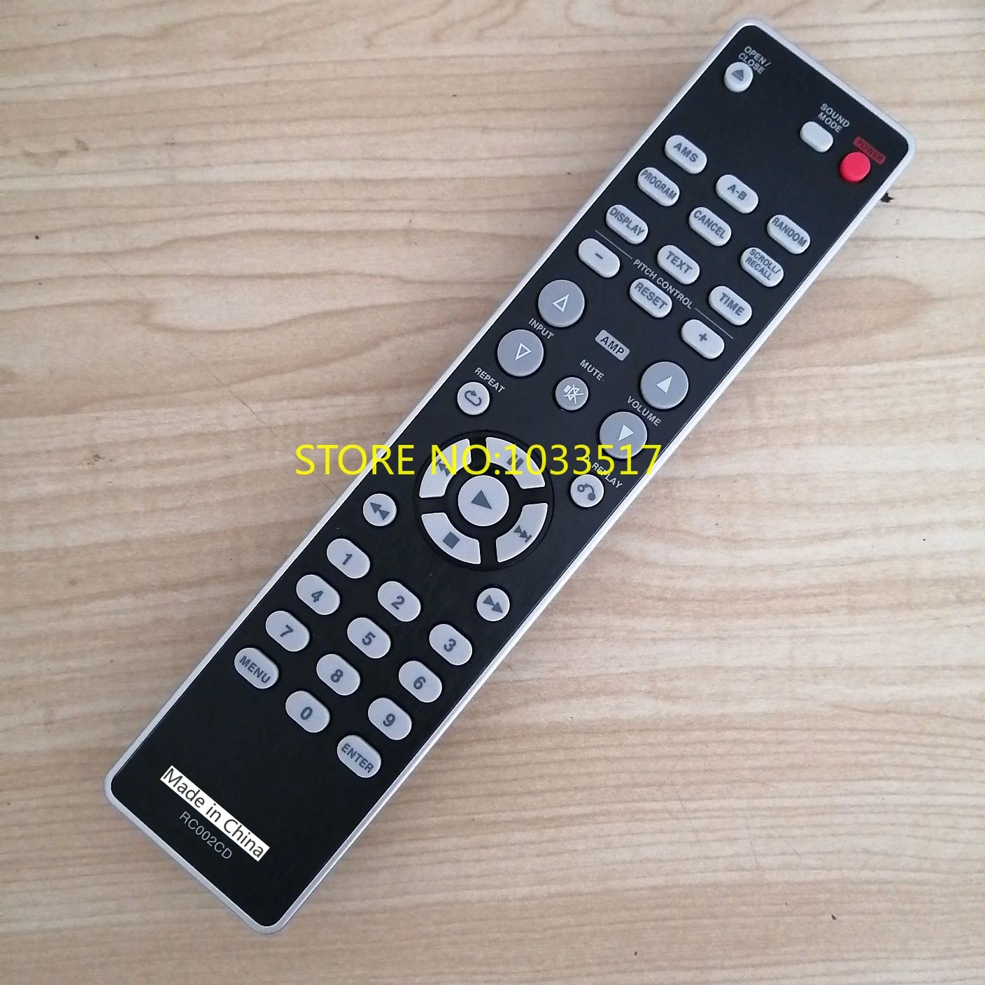 

Remote Control RC002CD for MARANTZ CD5004