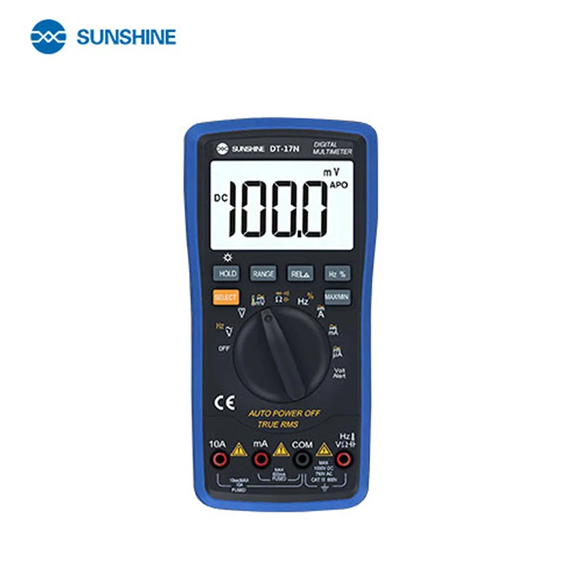 Ультра портативный цифровой мультиметр с ЖК экраном интеллектуальный