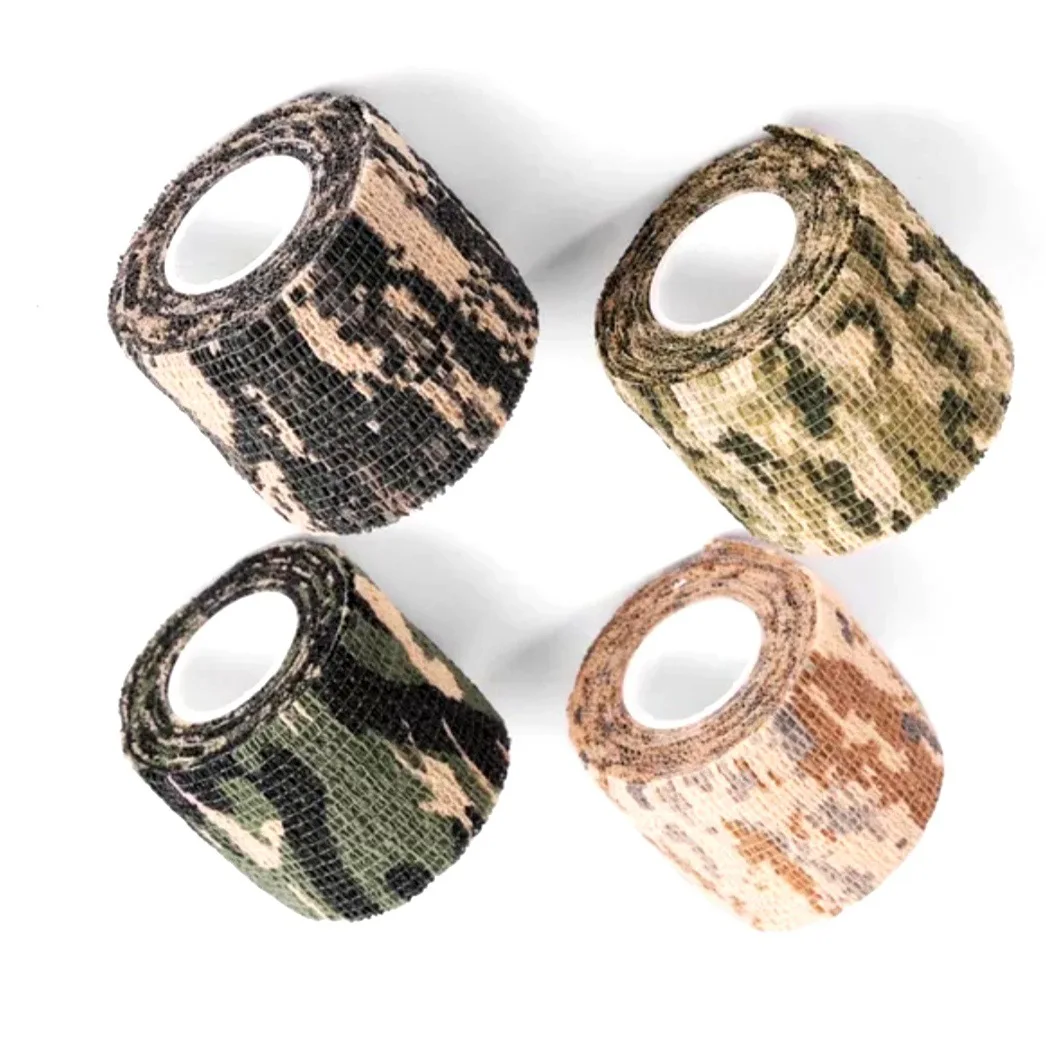 

Hunt Disguise Elastoplast Camouflage Bandage Elastic Wrap Tape Self Adhesive Sports Protector Ankle Knee Finger Arm Bandage