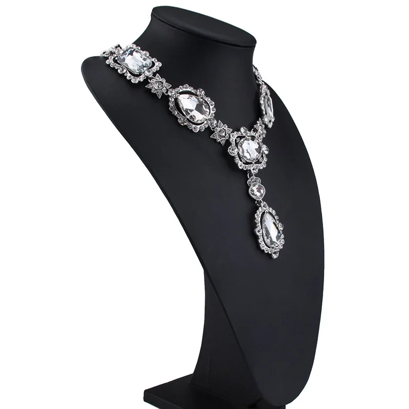 miwens hot sale 2017 fashion crystal glass ball necklace big brand long strip metal chain pendant necklaces women jewelrynl515 free global shipping