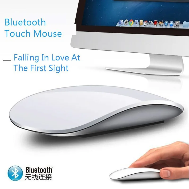Волшебная Bluetooth тонкая Arc компьютерная 2 мышь для ноутбука microsoft беспроводная сенсорная оптическая ПК Mause эргономичная офисная мышь для Macbook