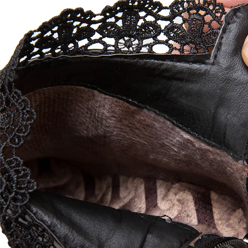 

Sexy Woman High Heel Platform Boots High Heels For Women Shoes Spring Autumn Ankle Boots Booties Female Small Big Size 32 - 43