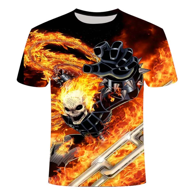 

2021 new men's and women's fashion cool t-shirt fun printing 3D T-shirt summer short-sleeved tops male shirts 110-6XL
