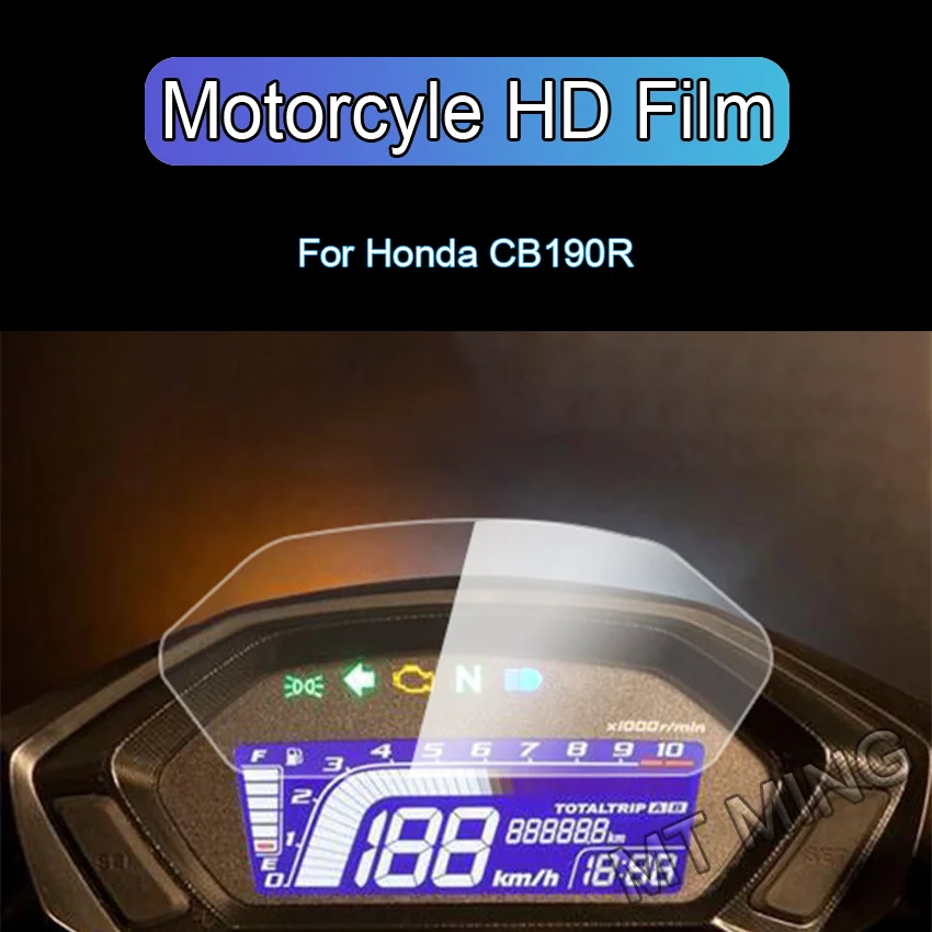 

For HONDA CB190R CBF190X Motorcycle Digital Display LCD Odometer Instrument Protection Film