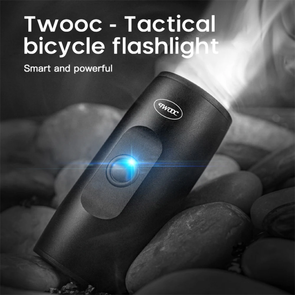 

TWOOC TX300 Mini MTB Road Bike Front Light Rainproof USB Rechargeable Bicycle Light 300LM Headlight Bicycle Accessories