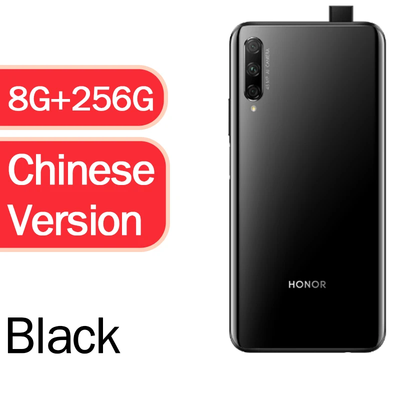 CN 8G 256G black honor 9x pro Kirin 810 жидкостное охлаждение тепла 4000 мАч 48 миллионов ультра широкий угол ночной съемки три камеры 6,59 дюйма - Цвет: CN 8G 256G black