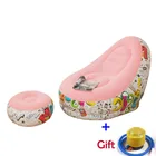 Гостиная кресло складной лежак без застежек для езды на велосипеде; Надувной диван на открытом воздухе лагерь стул для пикника диван стекаются диван кресло-кровать