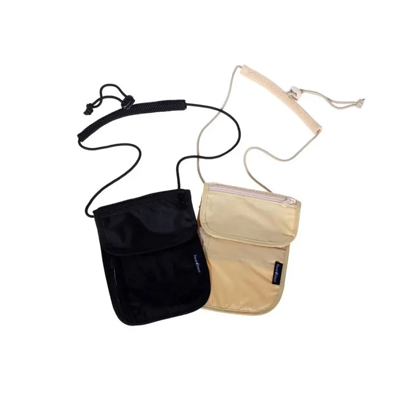 

Light Weight Travel Passport Holders Neck Wallet Adjustable Waterproof Travel Accessories Cash ID Credit Card Case
