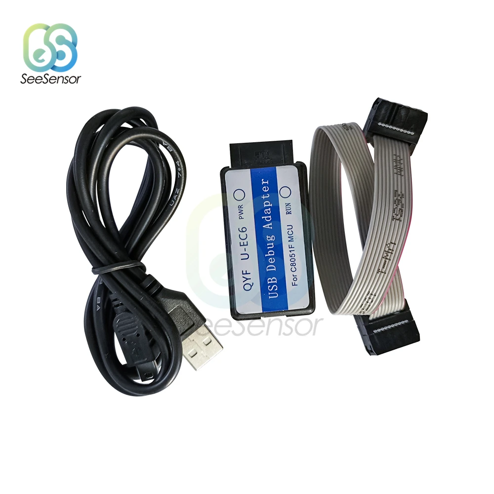 U-EC6 USB универсальный эмулятор совместимый с C8051 полный диапазон MCUs отладочный